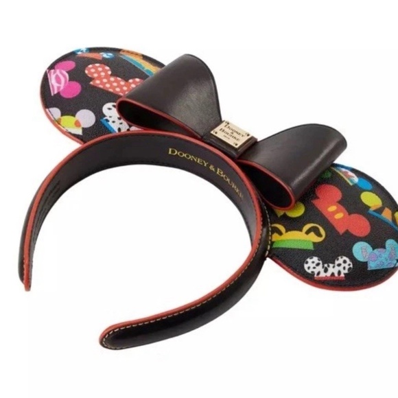 Disney Parks 2025 Dooney & Bourke Mickey Mouse Hat Ear Headband - NEW - Picture 3 of 5